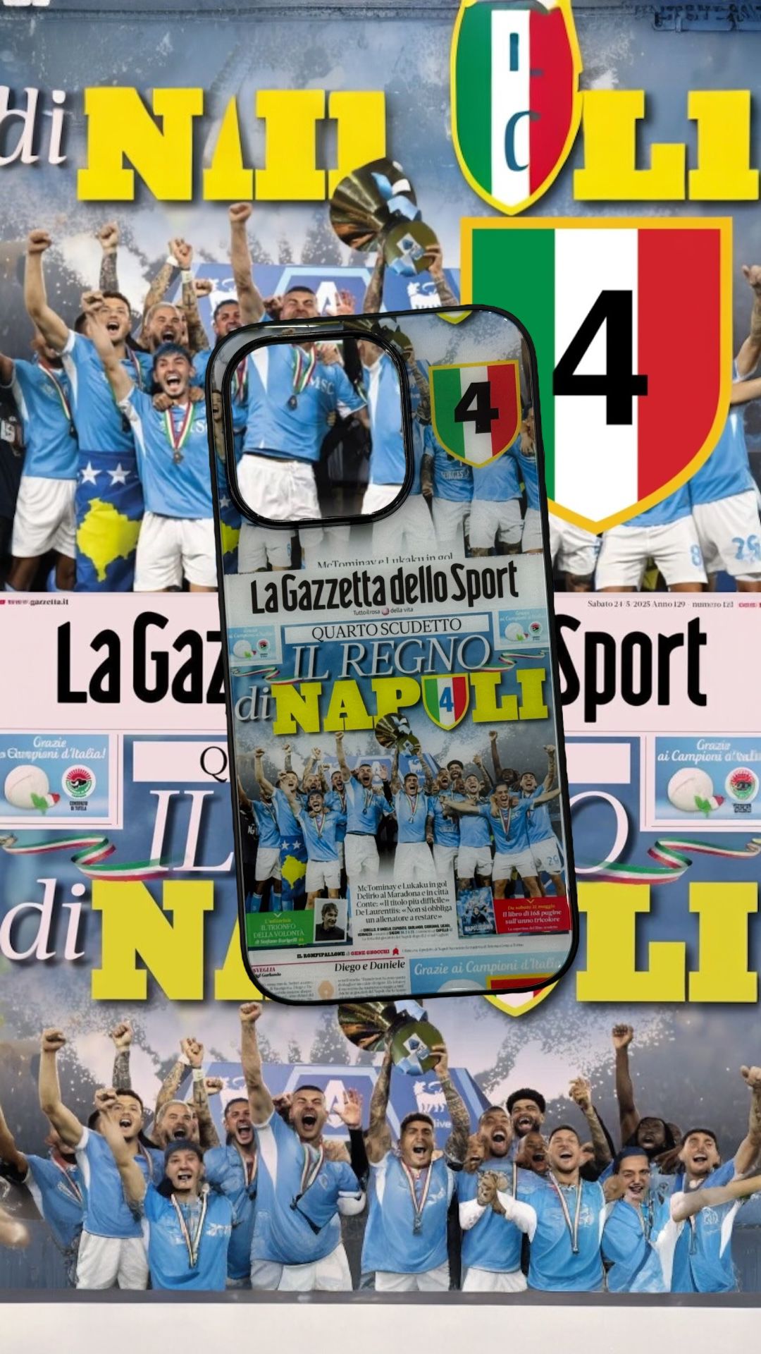 COVER DESTRUCTION NAPOLI PERSONALIZZATA