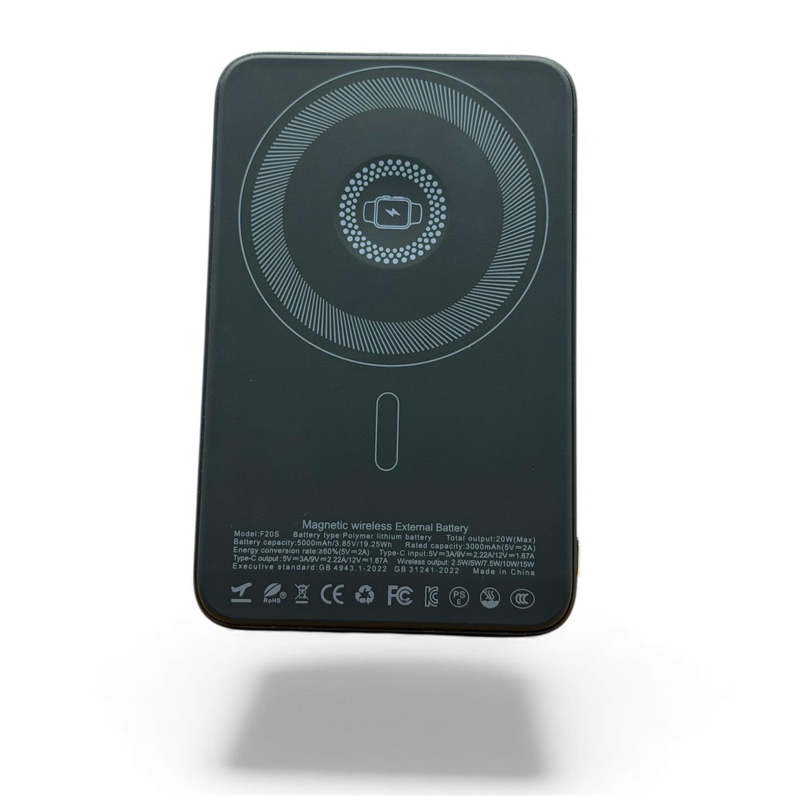 Power Bank Ultra Sottile DESTRUCTION – 5000 mAh con Display Digitale