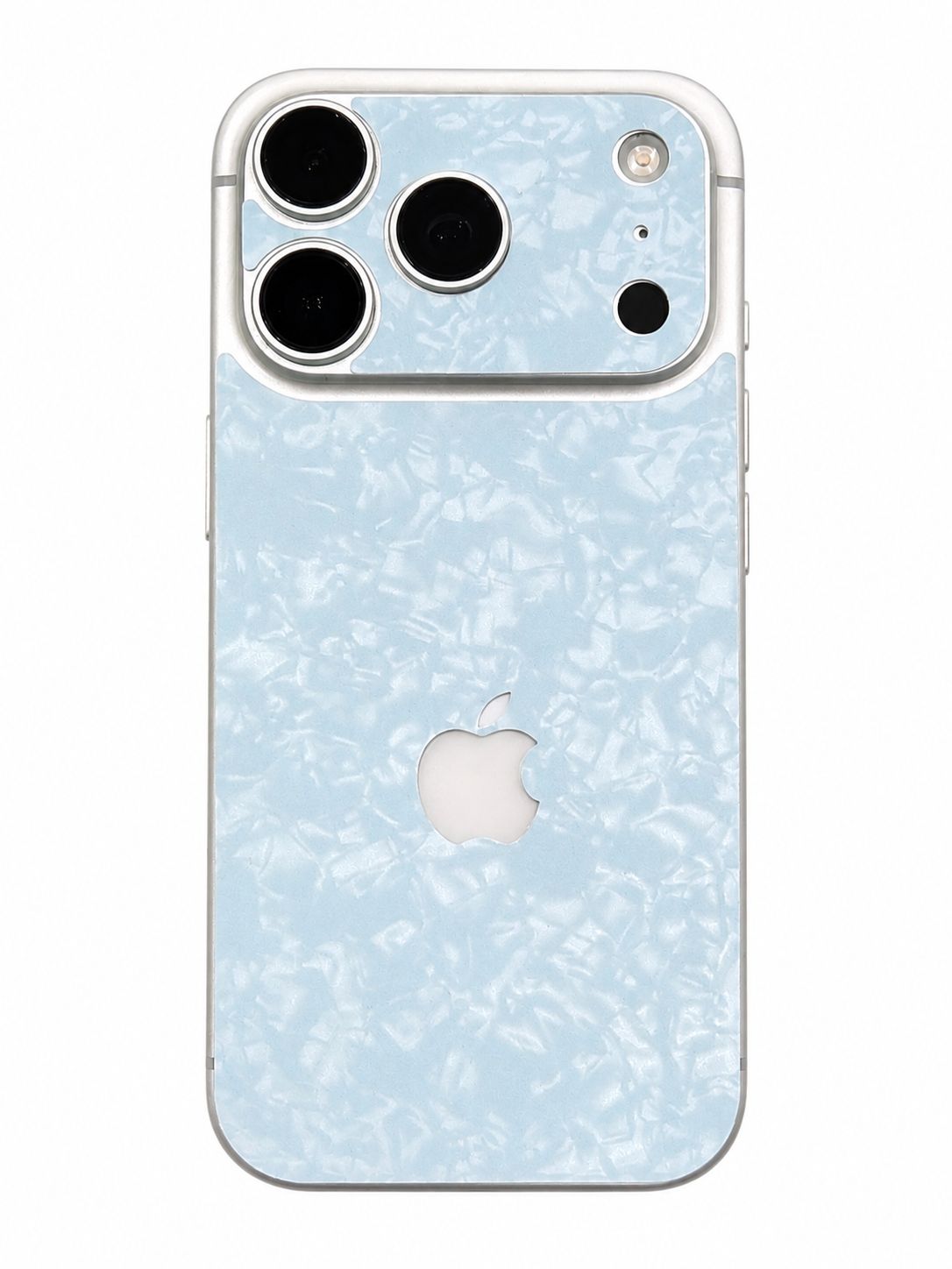Skin velluto blu